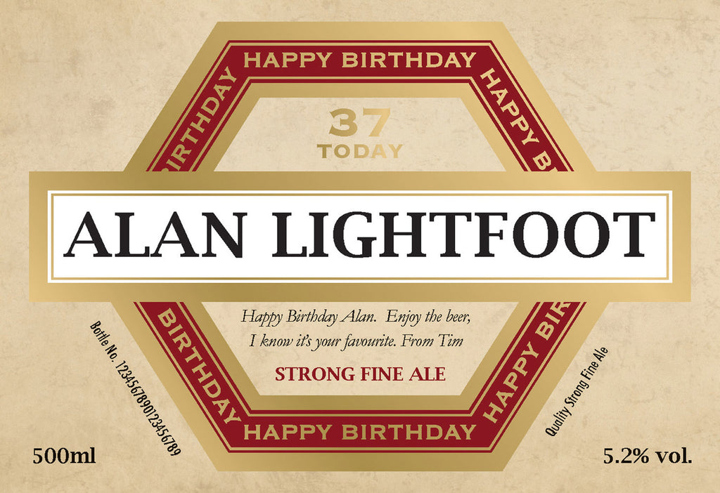 Birthday Beer