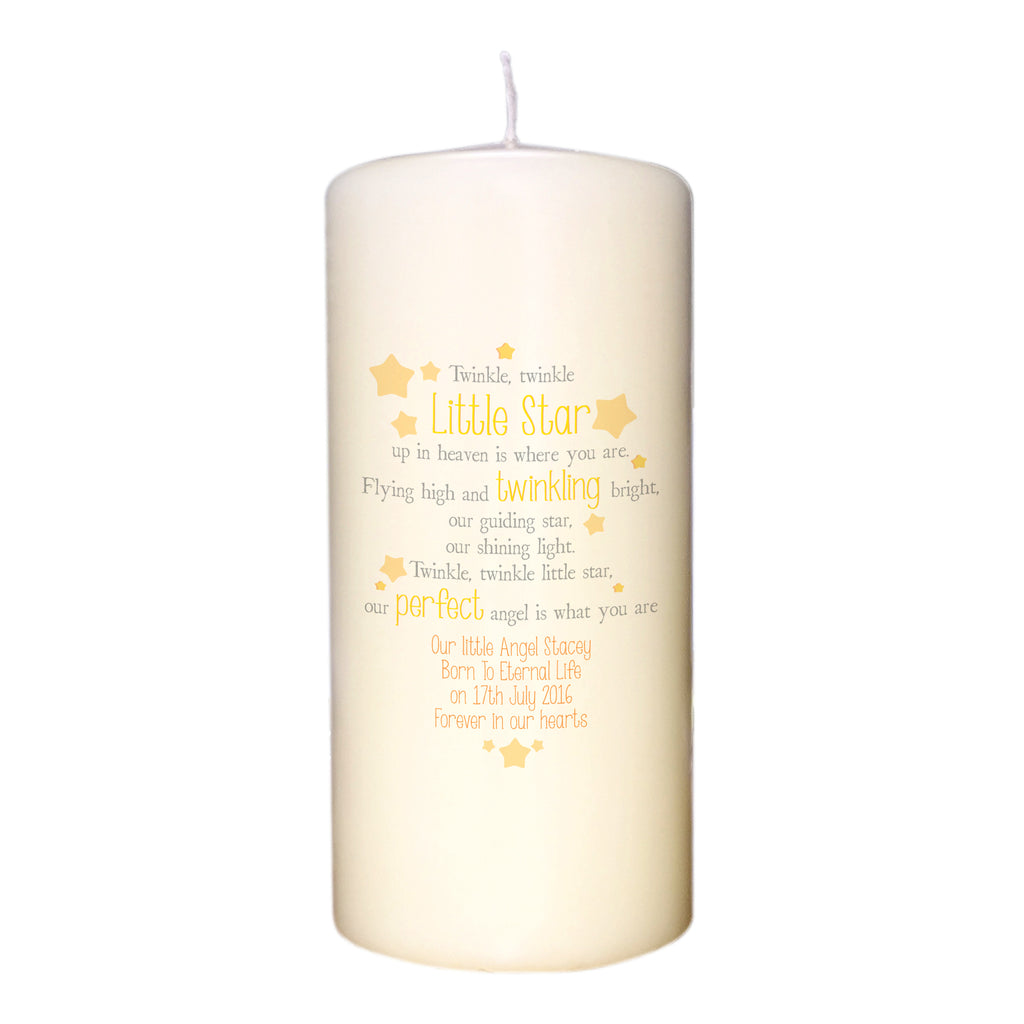 Twinkle Memorial Candle