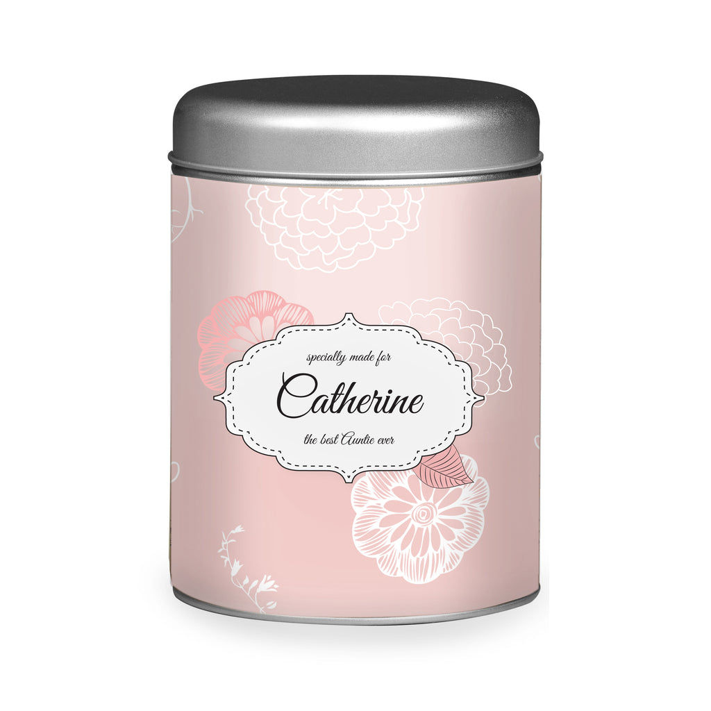 Best Ever Floral Teddy in a Tin