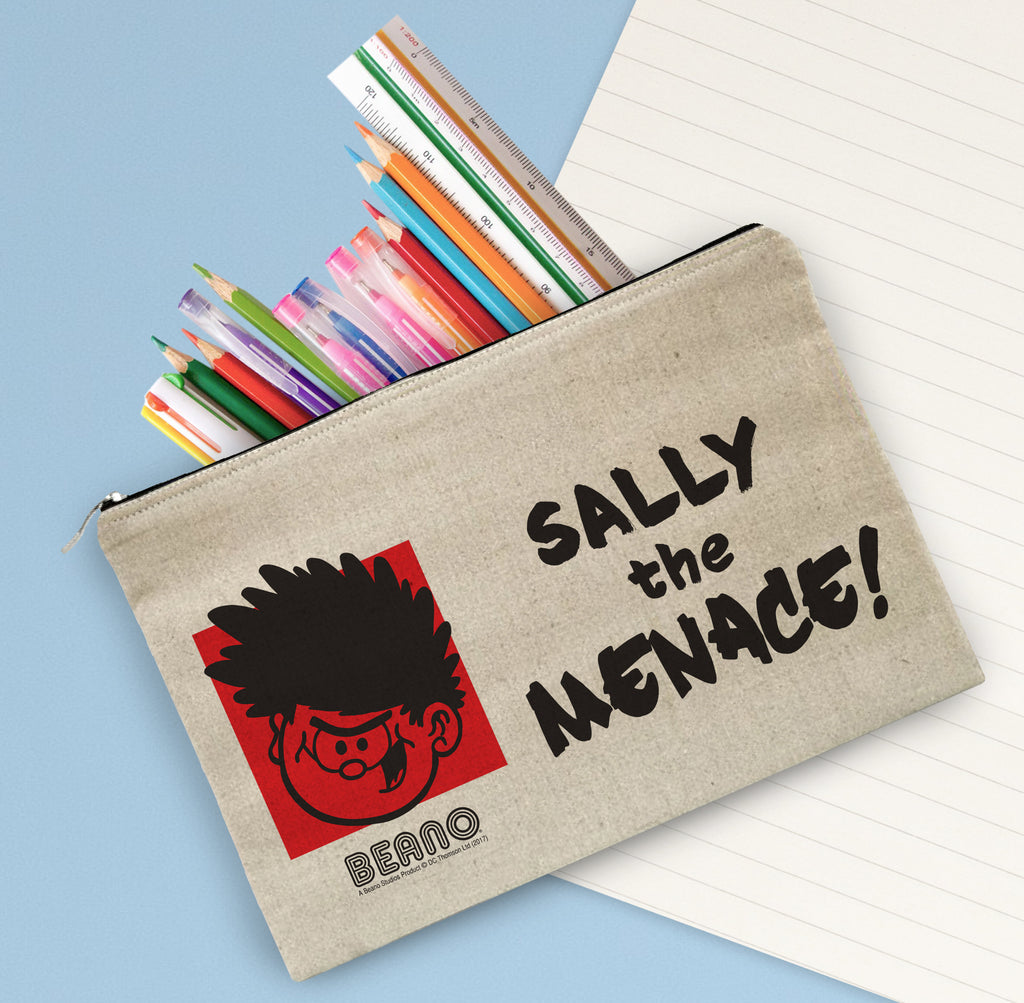 Beano Big Heads Dennis Canvas Pencil Case