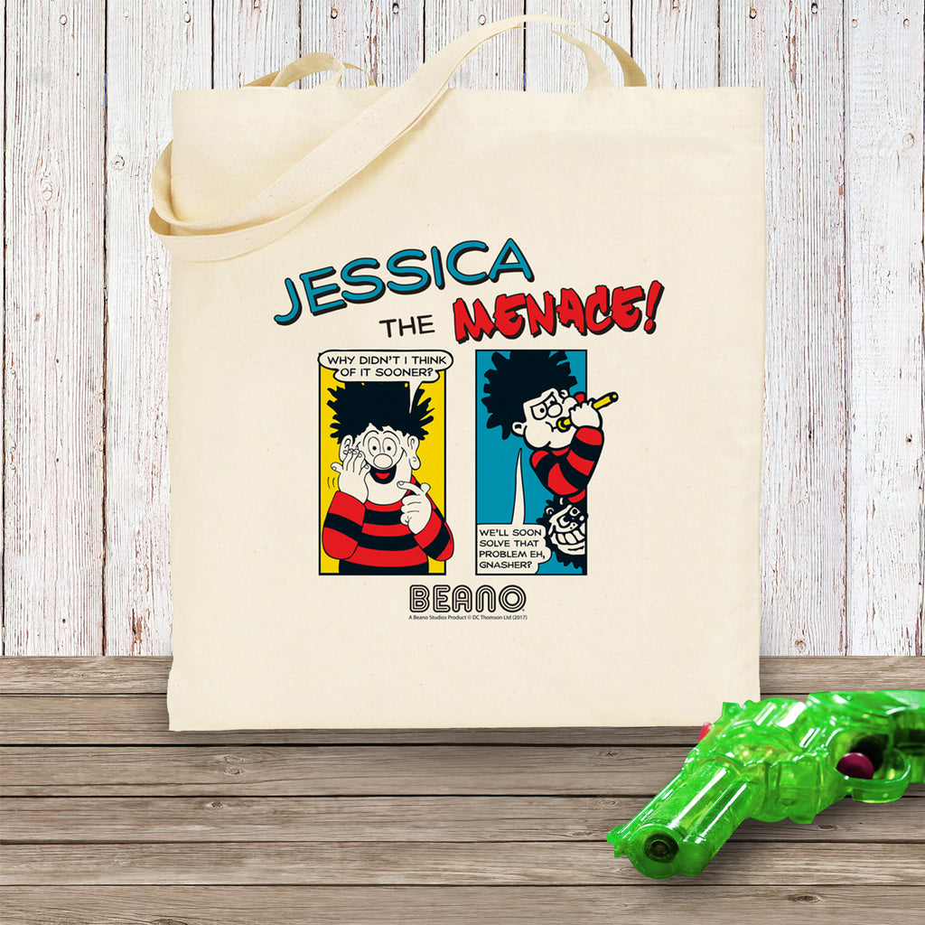 Beano Classic Comic Strip Problem Solved Tote Bag