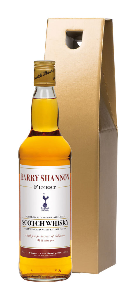 Spurs Traditional Blended Whisky in a Gold Gift Box
