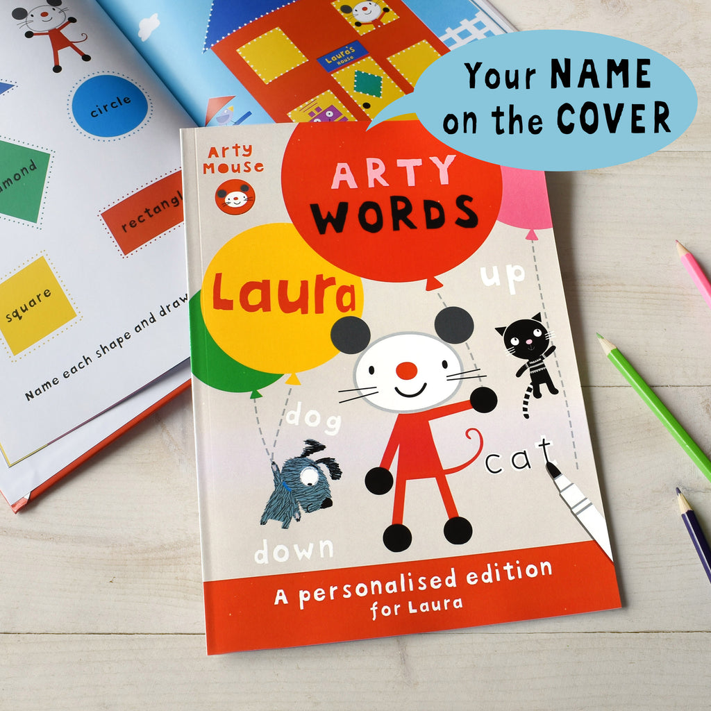 Arty Mouse Words Activity Book