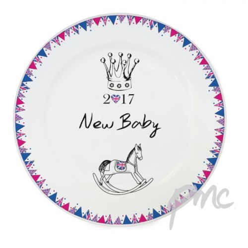 Royal Baby Bunting Plate