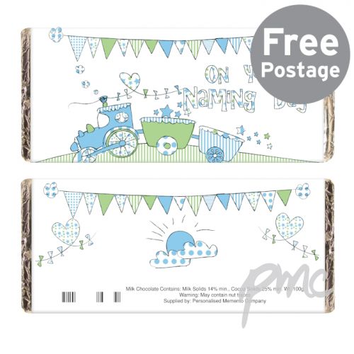 Train Naming Day Milk Chocolate Bar