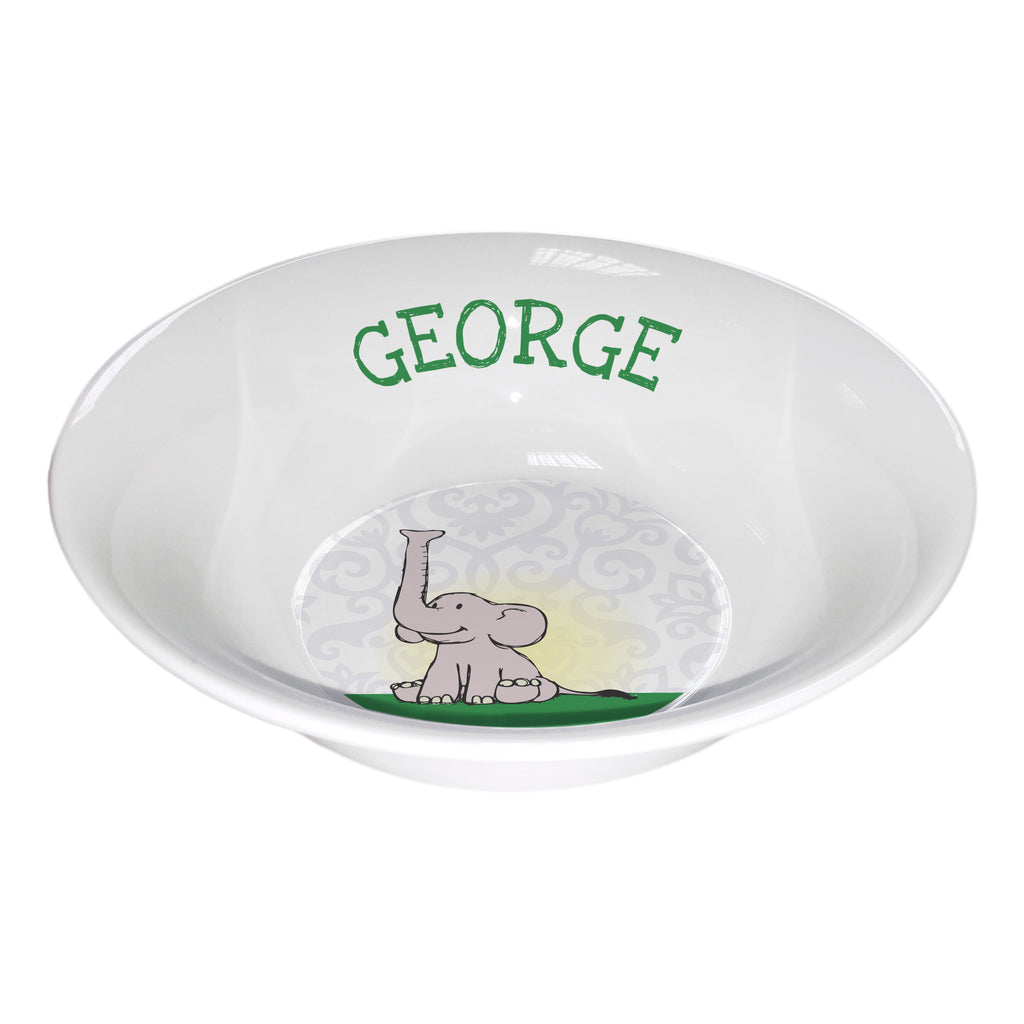 Baby Boy Elephant 5" Oatmeal Bowl