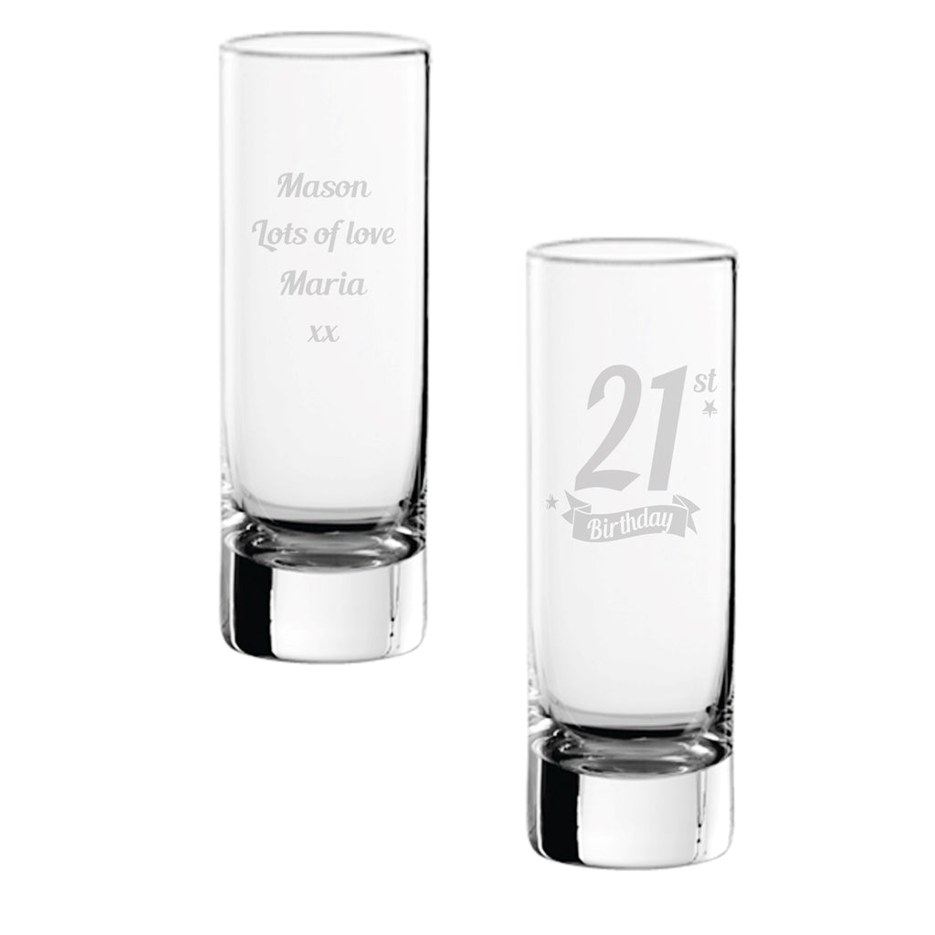 Birthday Banner Shot Glass