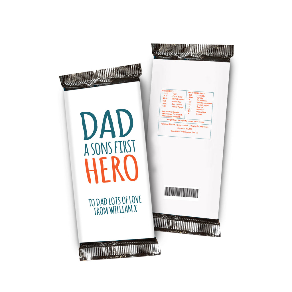 Sons First Hero Chocolate Bar White