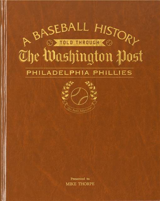 Washington Post Philadelphia Phillies Baseball Book