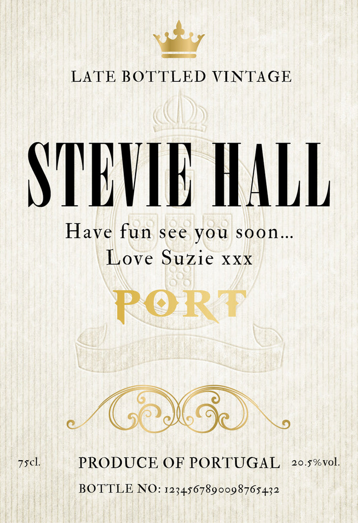 Antique Labels for Port
