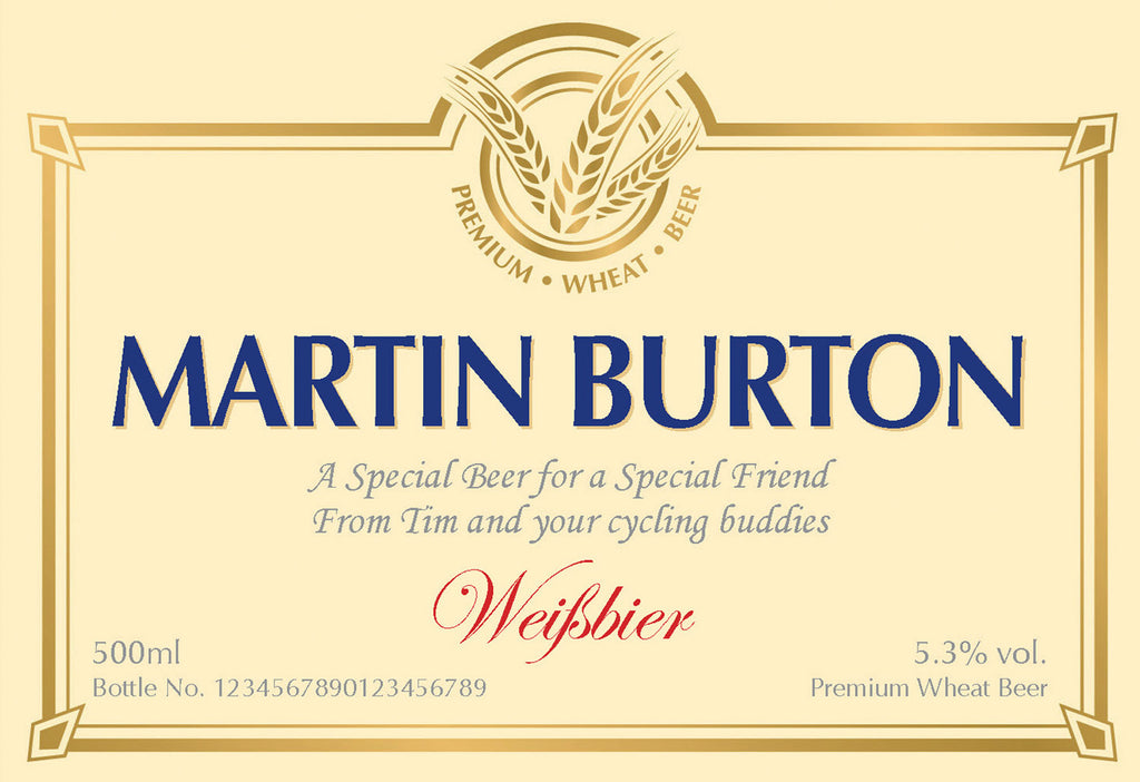 Traditional Labels for Wheat Beer (Pack of 2)