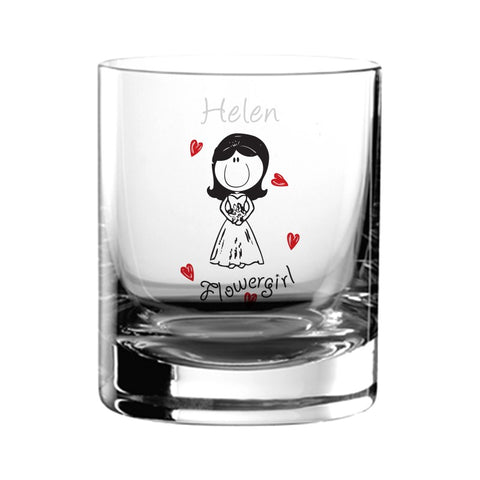 Graffiti Wedding Character Juice Glass