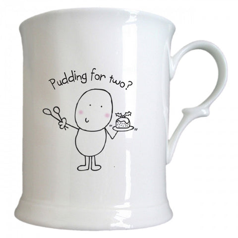 Chilli & Bubble's Christmas Pudding Half Pint Tankard