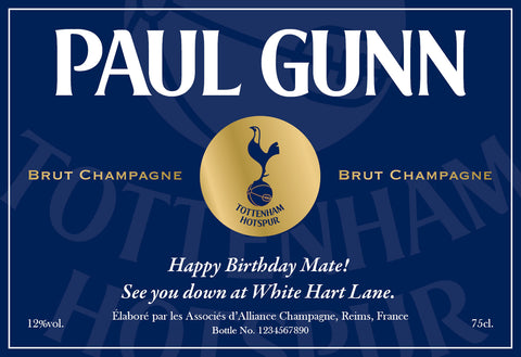 Spurs Vintage Labels for Champagne (Pack of 2)