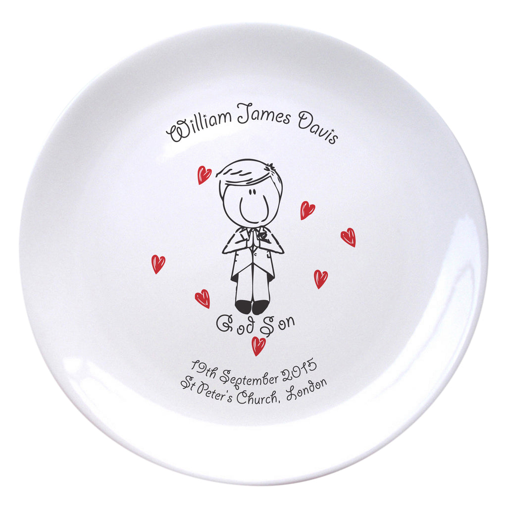 Graffiti Godson 8" Plate
