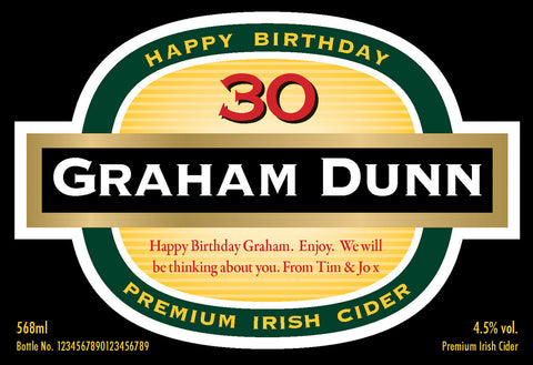 Birthday Cider