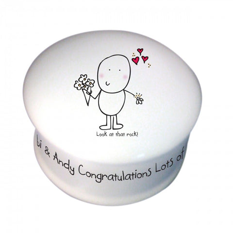 Chilli & Bubble's Engagement Trinket Box