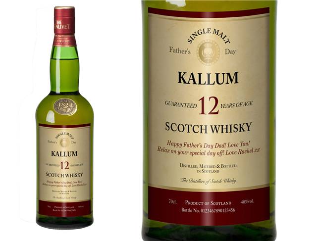 Father's Day 12 Year Old Malt Whisky