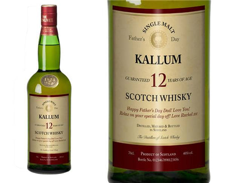 Father's Day 12 Year Old Malt Whisky