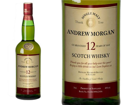 Thank You 12 Year Old Malt Whisky