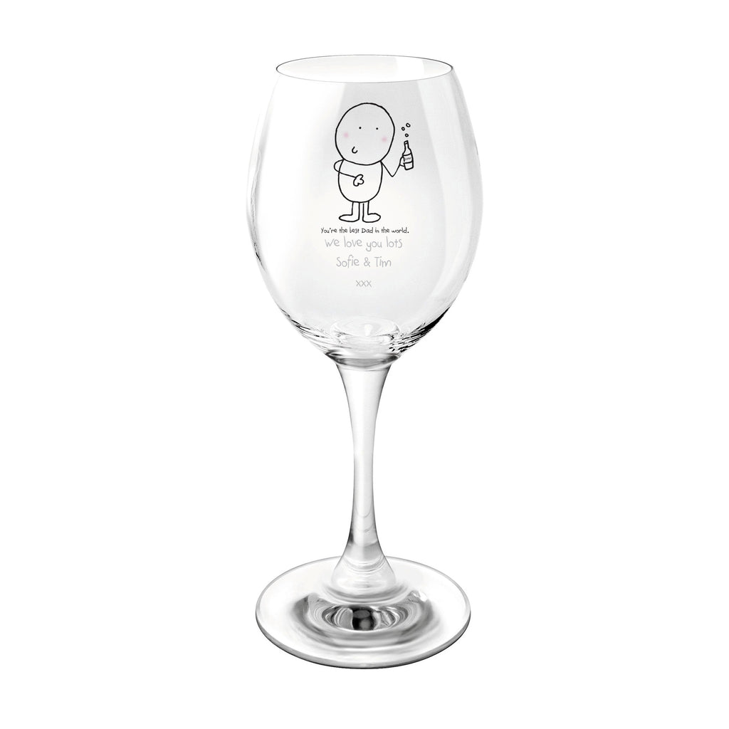 Chilli & Bubble's Fathers Day Wine Glass
