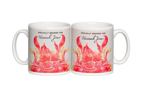 Personalised Tea Lovers Mug - Modern Design