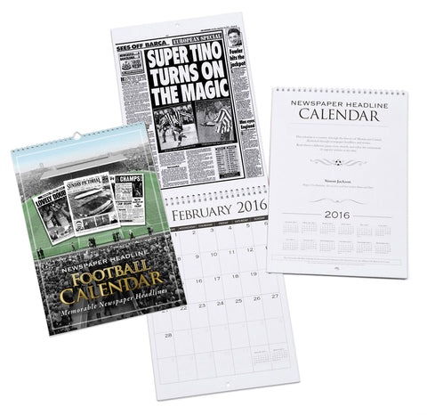 Newcastle United A4 Calendar