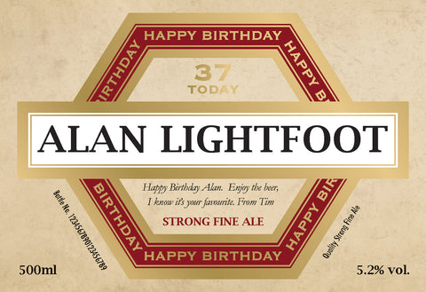 Birthday Beer