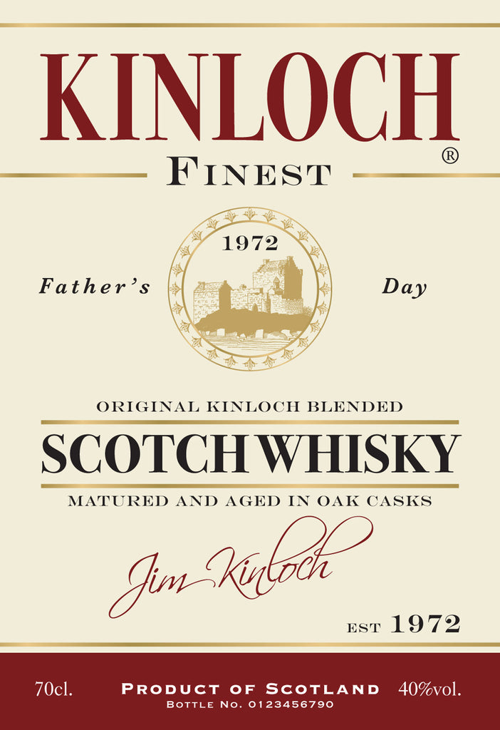 Father's Day Labels for Blended Whisky (Pack of 2)