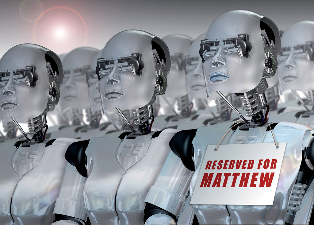 Reserved for You Robot - A3 Un-Framed