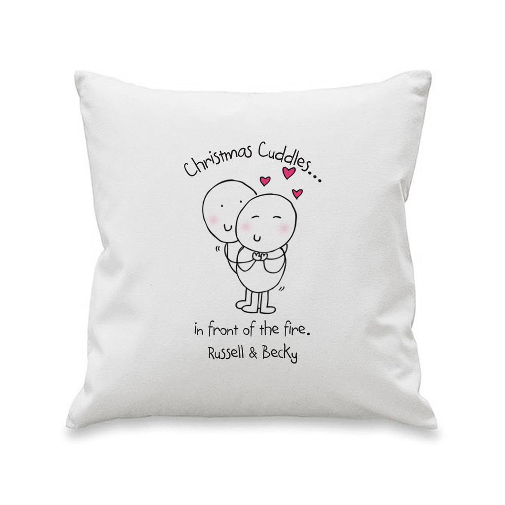 Chilli and Bubbles Christmas Cuddles Cushion Cover
