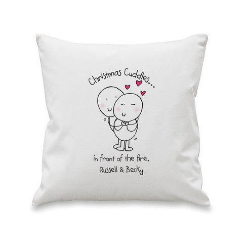 Chilli and Bubbles Christmas Cuddles Cushion Cover