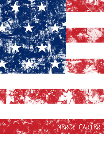 USA Grunge Flag