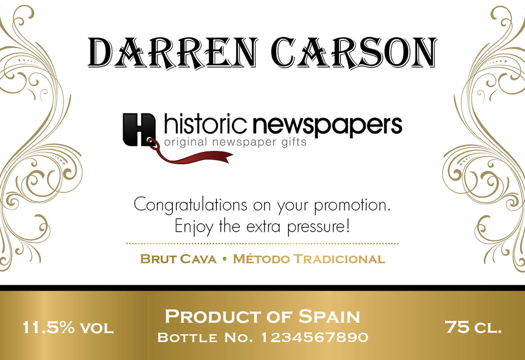 Corporate Traditional Labels for Cava