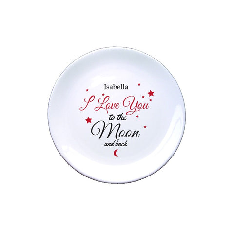 To The Moon & Back 8" Plate