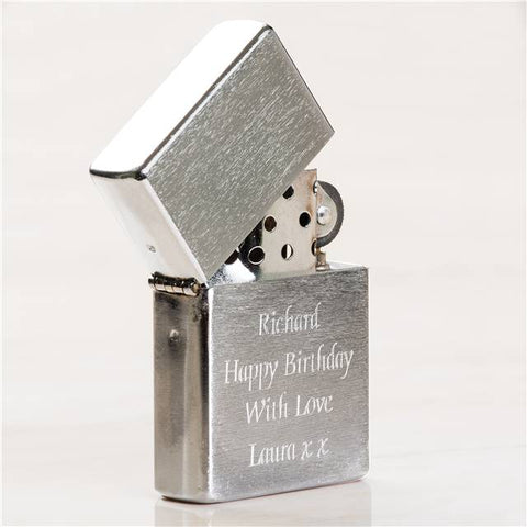 Chrome Petrol Lighter