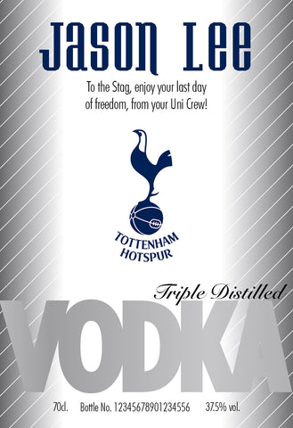 Spurs Silver Vodka in a Silk Lined Box