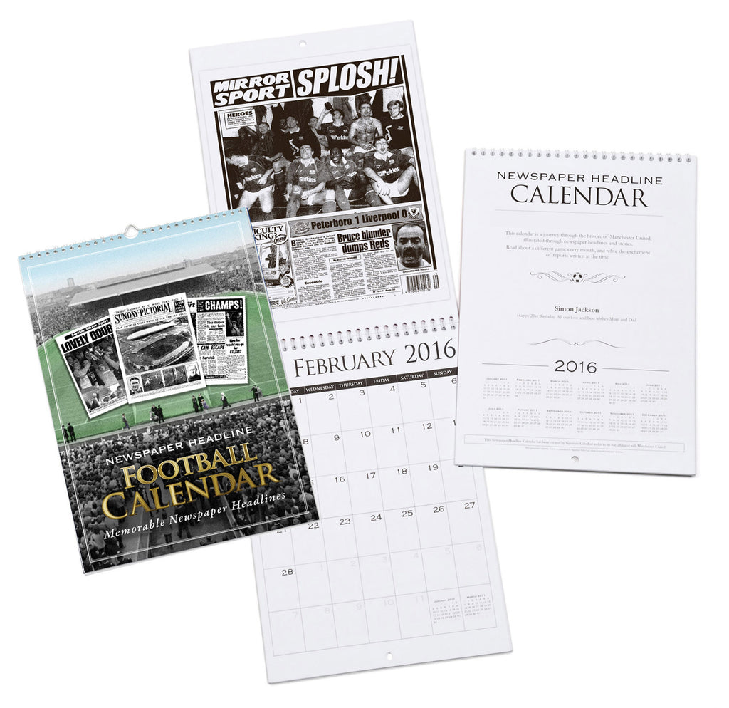 Peterborough United A4 Calendar