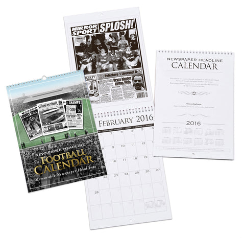 Peterborough United A4 Calendar