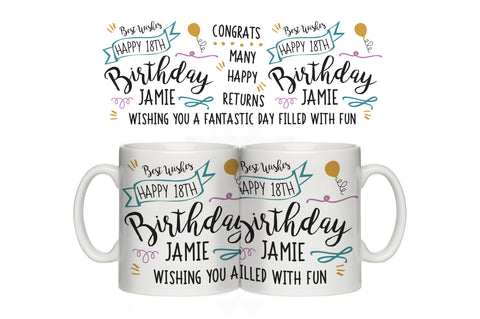 Birthday Slogan Mug