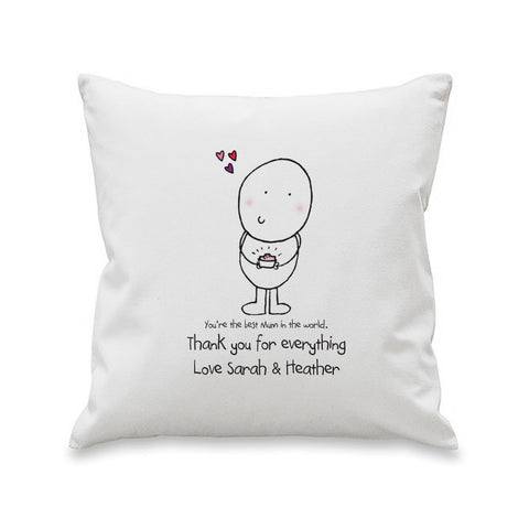 Chilli and Bubbles Mother's Day Cushion Cover