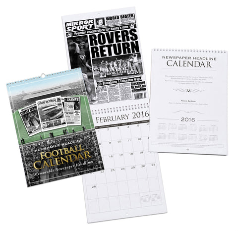 Blackburn Rovers A4 Calendar