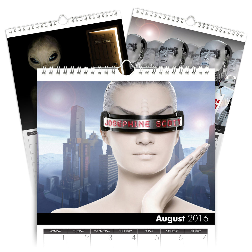 Sci-Fi A4 Calendar