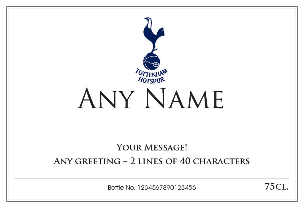 Spurs Classic Labels for White Wine (Pack of 2)