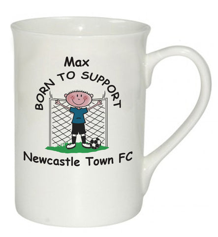 Born to Support Bone China Mug