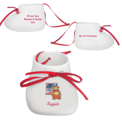 Teddy & Window Bone China Bootie