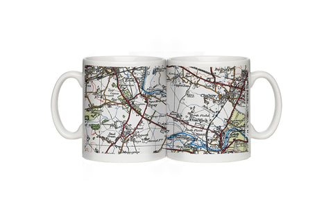 1919 - 1926 Popular Edition Map Mug