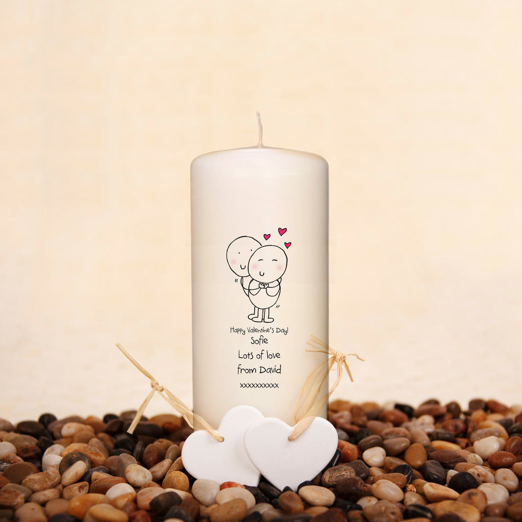 Chilli & Bubble's Valentines Candle