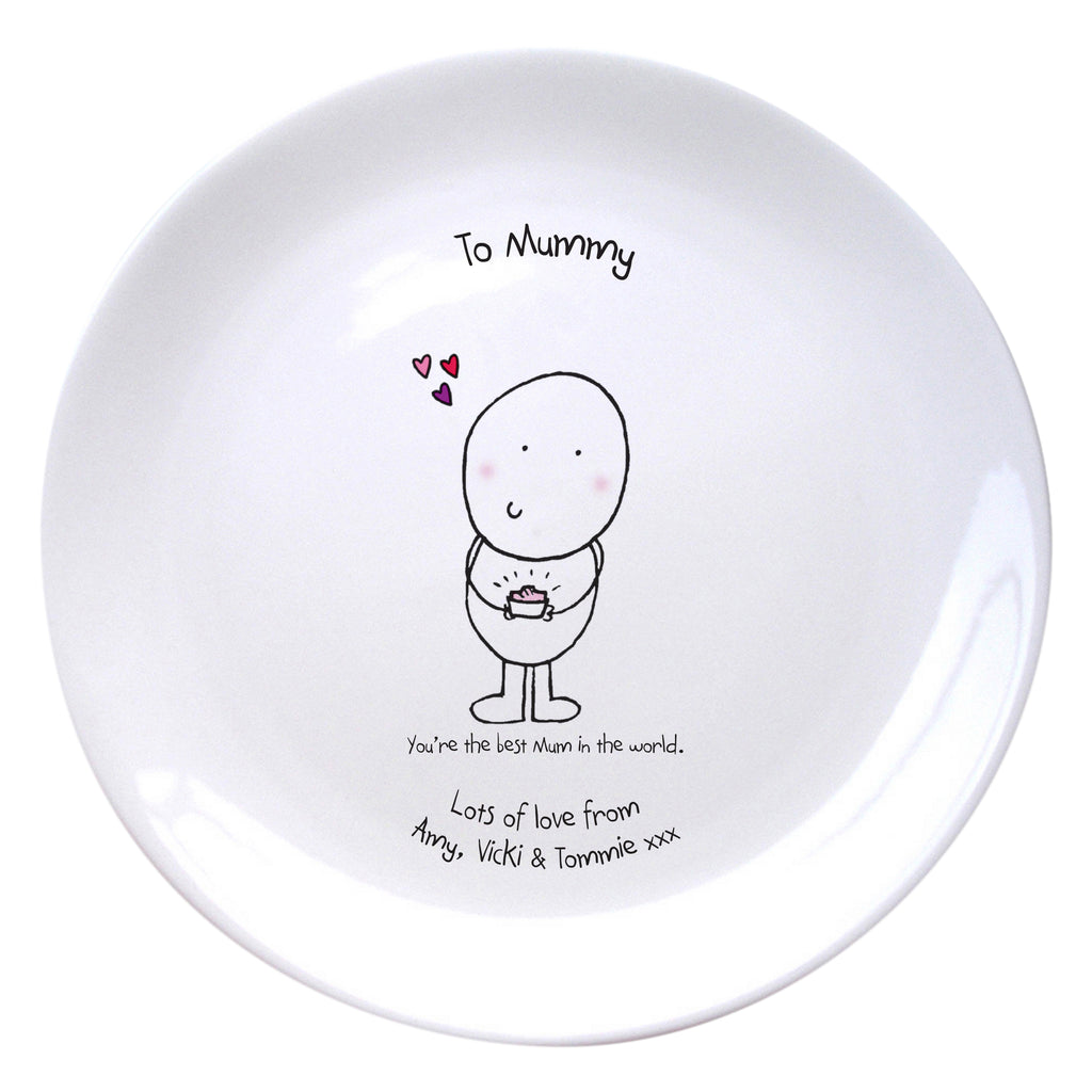 Chilli & Bubble's Mother's Day 8" Plate