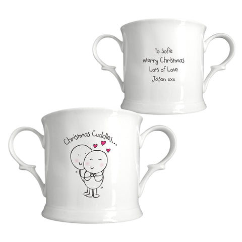 Chilli & Bubble's Christmas Cuddles Loving Cup